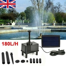 UK Solar Powered Water Pond