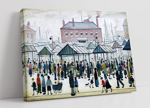 Market scene northern town - market,