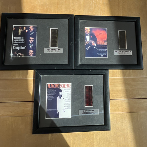 Set original framed film - 3,