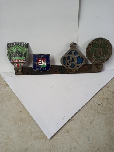 Half litre car club enamel - half-litre,