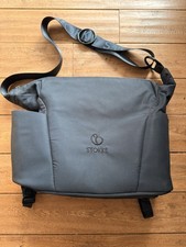 Stokke Xplory x Changing Baby Child Bag Black with Changing Mat & Changing Purse