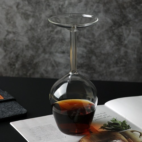 5oz upside down - down, goblet