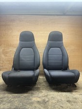 MAZDA MX5 MK1 NA EUNOS TOMBSTONE SEATS - BLACK - PAIR - 1989-1997