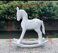Swinging Horse Statue, Resin