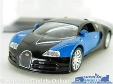 BUGATTI VEYRON MODEL CAR BLUE