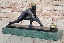 Abstract Modern Art Curling