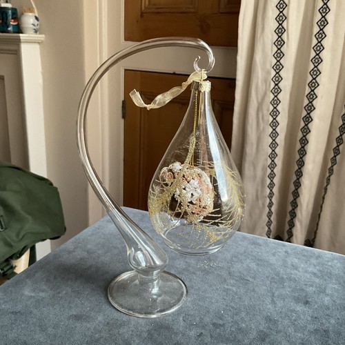 Christmas glass ornament with - ornament,