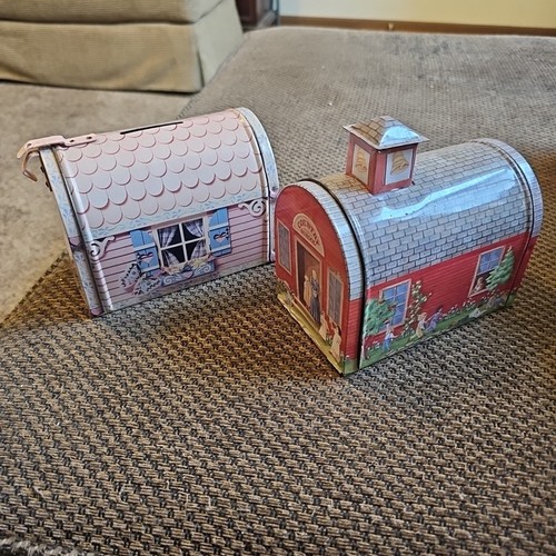 Vtg1990 tin litho small - 2~vtg1990's,