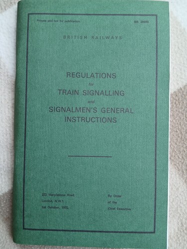 British railway regulations - railway,