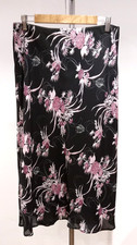 Bonmarche Black Floral Skirt