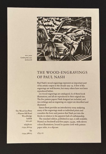 Leaflet advertising the - leaflet,