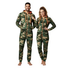 Urban Road Adults Unisex Camo 1Onesie1 Camouflage All in One Jumpsuit Loungewear