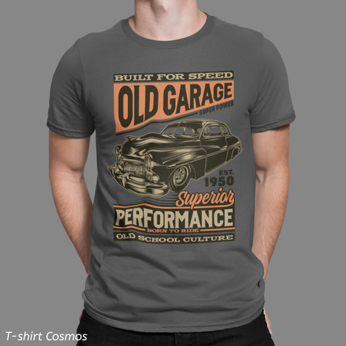 Retro old garage performance - old,