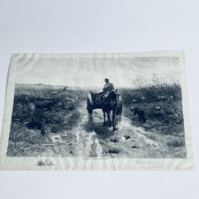 Antique Etching Print Anton