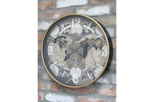 Large 48cm black gold - black,