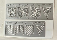 Bunting, Pennant Dies - 10 dies