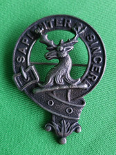 Vintage Davidson Clan crest