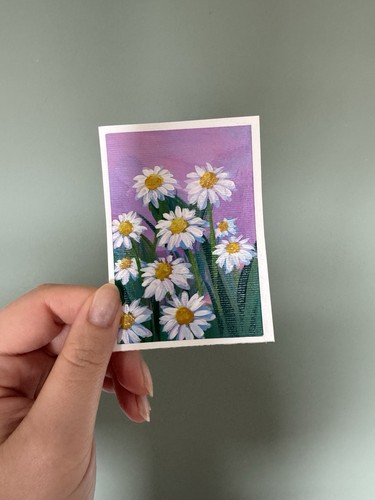 Aceo original signed - original,