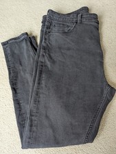 M&S The Carrie Skinny Jeans Black Size 18 Regular Women's