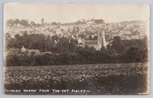 Postcard antique chipping - postcard,