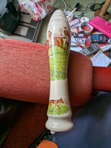 Porcelain ceramic beer pump - porcelain,