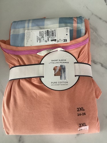 Ladies pyjama set size - m&s, 2xl