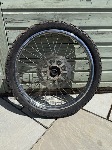 Wr125r front wheel and rim - front,