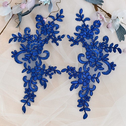 Mirror pair lace applique - ,
