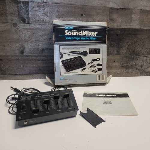 Vtg 1991 sima video soundmixer - vtg,