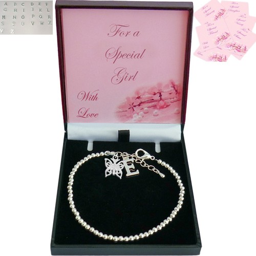 Butterfly bracelet with - butterfly,