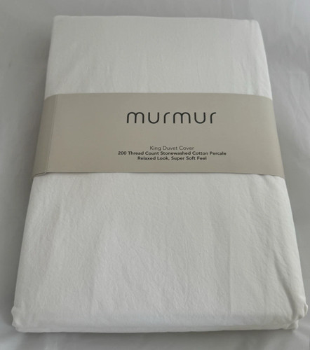 Murmur calm cotton percale - murmur,