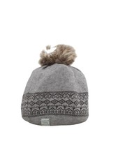 Joules Women's Hat Grey Viscose with Acrylic, Polyamide, Polyester Beanie