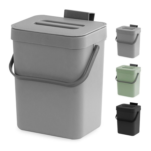 Hanging kitchen waste bin - bin, 3l