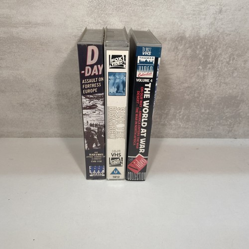 Clearance various war vhs - various,