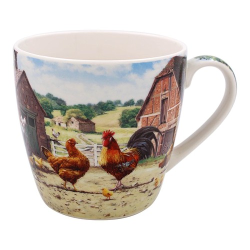 Breakfast mug ceramic big cup - big,