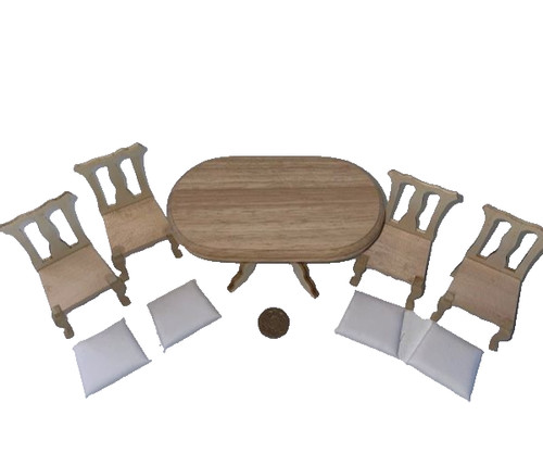 Dolls house dining table - dolls,