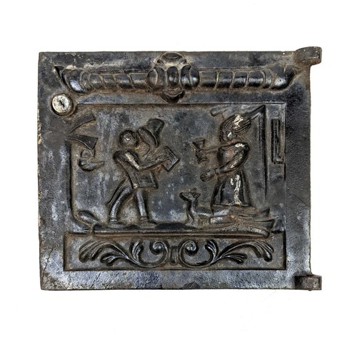 Vintage pony express cast iron - express,