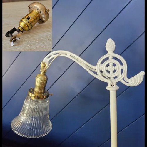 Bridge arm floor lamp hardware - floor,