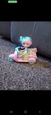 Shopkins Peppermint Doll and Icecream Scooter With A Few Shopkin Accessories.