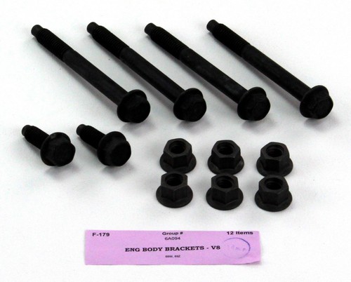 Mustang engine body mounting - body,