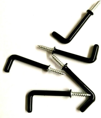 Cup hooks black shouldered - cup,