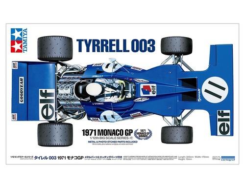 Tamiya 12054 tyrrell - tyrrell, 003