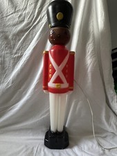 Vtg LightUp AA Toy Soldier