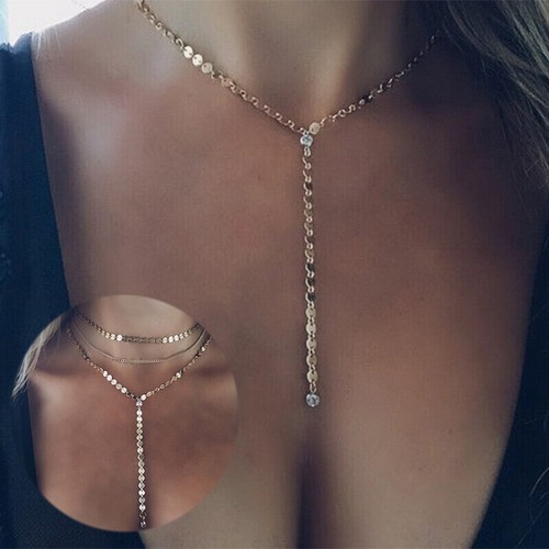 Necklace crystal choker - necklace,
