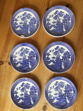 Set of six small willow