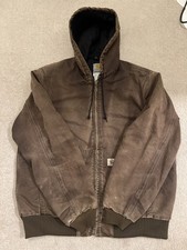 Vintage Carhartt Active Jacket Brown Large