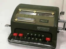 Vintage Facit NTK mechanical calculator 