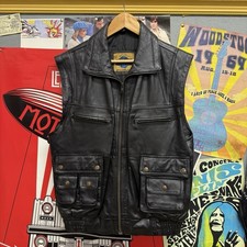 VINTAGE MEN’S LEATHER GILET