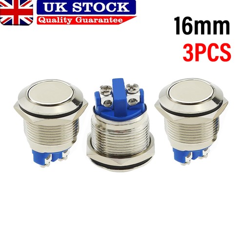 Push button switch easy fit - push,