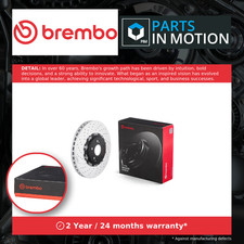 2x Brake Discs Pair Vented